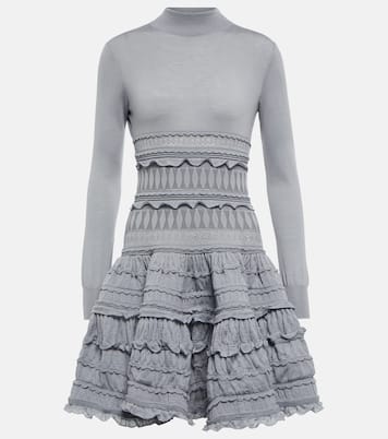 Minikleid Crinoline aus Schurwolle | Alaïa