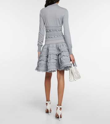 Minikleid Crinoline aus Schurwolle | Alaïa