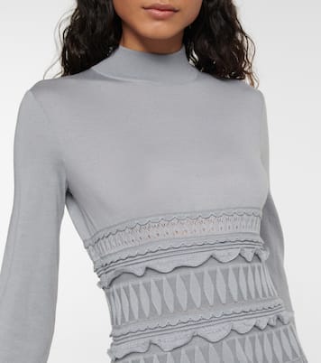 Minikleid Crinoline aus Schurwolle | Alaïa