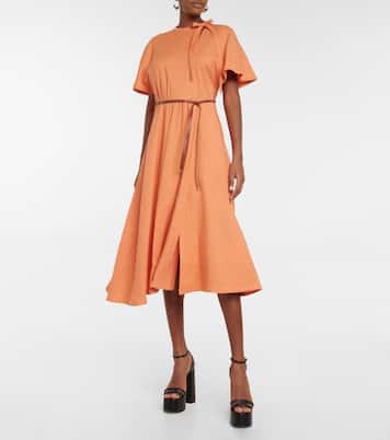 Abito midi con cintura | Altuzarra