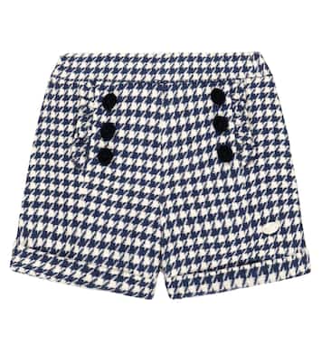 Baby houndstooth shorts | Tartine et Chocolat