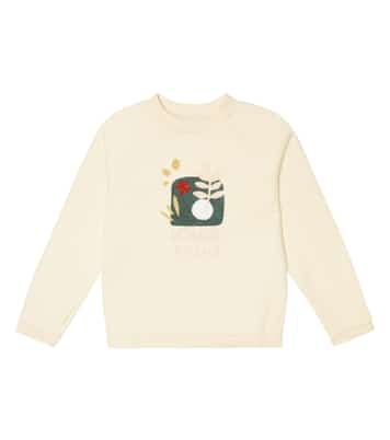 Sweat-shirt Kyra brodé en coton | Louise Misha