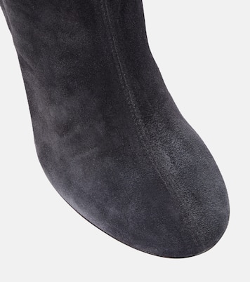 Fluide 90 suede boots | Alaïa
