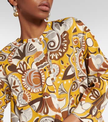Bedruckte Bluse Ilenia aus einem Baumwollgemisch | 'S Max Mara