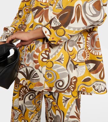 Bedruckte Bluse Ilenia aus einem Baumwollgemisch | 'S Max Mara