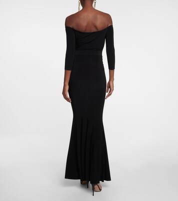 Off-Shoulder-Robe | Norma Kamali