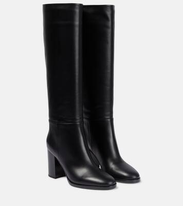 Santiago knee-high leather boots | Gianvito Rossi