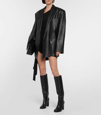 Santiago knee-high leather boots | Gianvito Rossi