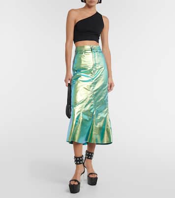 Plateausandalen Minimal Grill aus Leder | Rick Owens