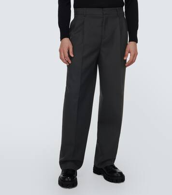 Gerade Hose aus Wolle | Versace