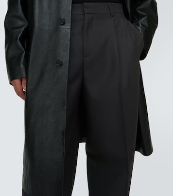 Gerade Hose aus Wolle | Versace