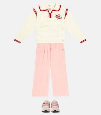 High-rise corduroy wide-leg pants | Scotch & Soda Kids