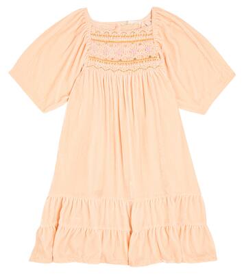 Olivina smocked velvet dress | Louise Misha