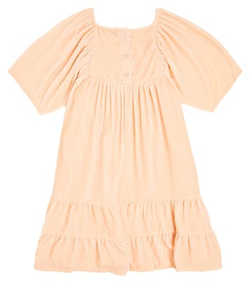 Olivina smocked velvet dress | Louise Misha