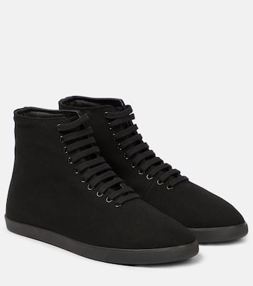 Canvas high-top sneakers | The Row