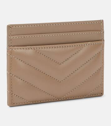 Cassandre matelassé leather cardholder | Saint Laurent