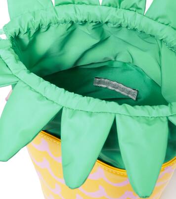 Printed faux leather bucket bag  | Stella McCartney Kids