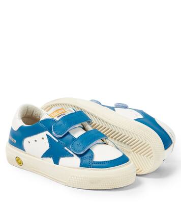 Baskets May School en cuir | Golden Goose Kids