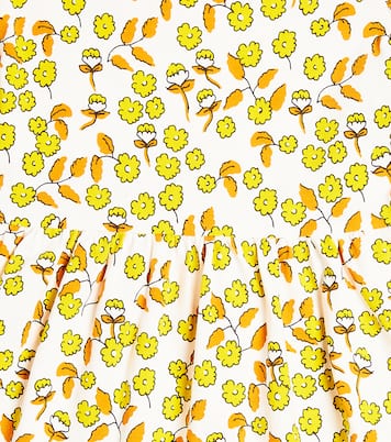 Robe Flowers en coton mélangé | Mini Rodini