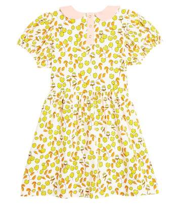 Robe Flowers en coton mélangé | Mini Rodini
