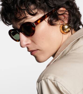 SL M136 oval sunglasses | Saint Laurent