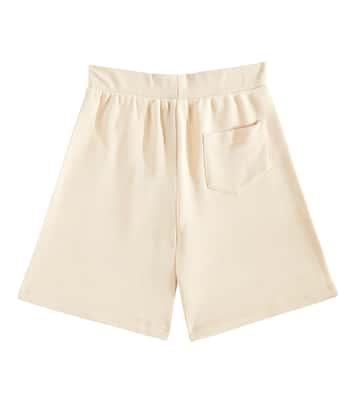 Shorts Baroque aus Baumwoll-Jersey | Versace Kids