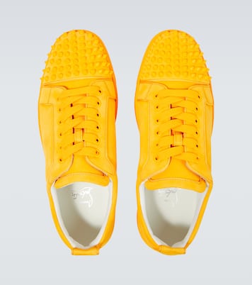 Sneakers Louis Junior Spikes aus Veloursleder | Christian Louboutin