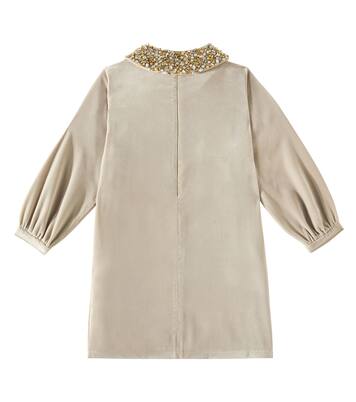 Robe en velours à ornements | Il Gufo