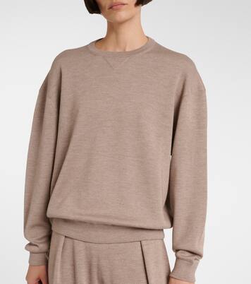 Balfour cashmere, wool, and silk sweater | Loro Piana