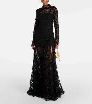 Robe aus Makramee | David Koma