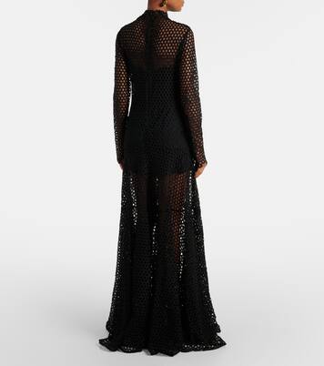 Robe aus Makramee | David Koma