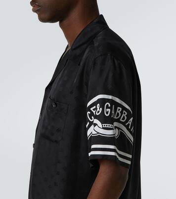 Printed silk twill shirt | Dolce&Gabbana