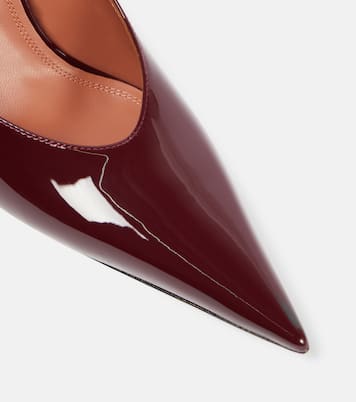 Anok 90 patent leather mules | Amina Muaddi