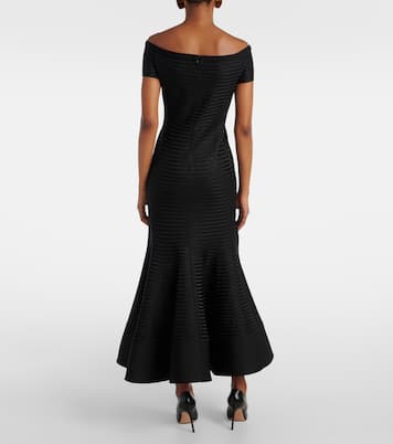 Off-Shoulder-Maxikleid | Carolina Herrera