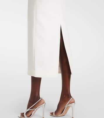 Robe de cocktail en crêpe à ornements | Roland Mouret