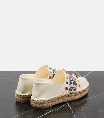 Country leather espadrilles | Valentino Garavani
