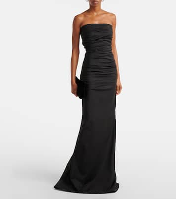 Intoxicate ruched strapless gown | Maticevski