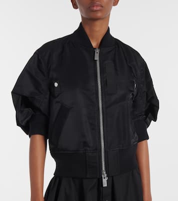 Technical twill blouson jacket | Sacai