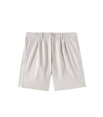 Charles striped cotton-blend shorts | Bonpoint