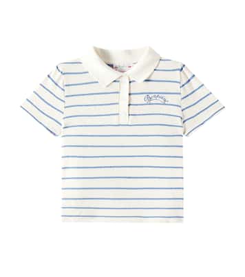 Elen cotton-blend polo shirt | Bonpoint