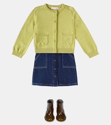 Cardigan Elisea en laine et coton | Bonpoint