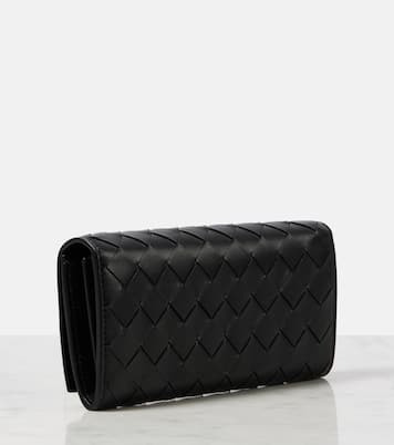 Intrecciato Large leather wallet | Bottega Veneta