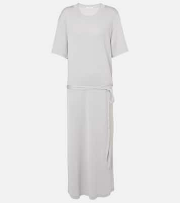 Abito midi in jersey di cotone | Lemaire
