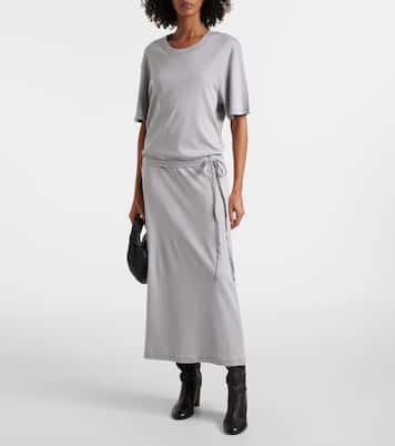 Abito midi in jersey di cotone | Lemaire