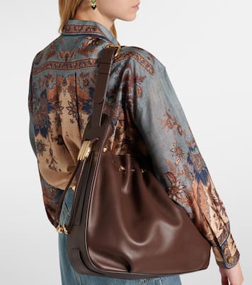 Halcyon Large leather bucket bag | Zimmermann