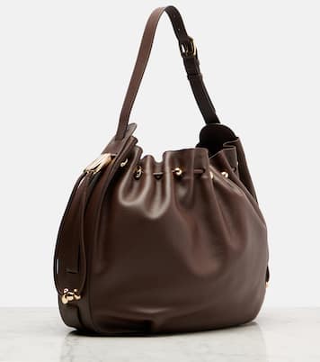Halcyon Large leather bucket bag | Zimmermann