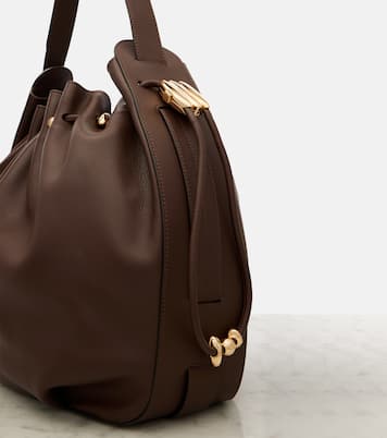 Halcyon Large leather bucket bag | Zimmermann