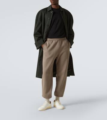 Luster Plaiting cotton T-shirt | Auralee