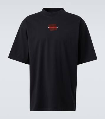 T-shirt en coton à logo | Balenciaga