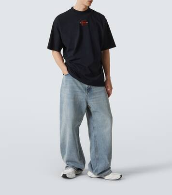 T-shirt en coton à logo | Balenciaga